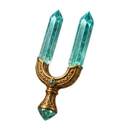 Crystal tuning fork