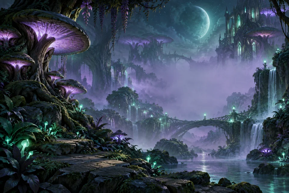 Fae Mushroom Grove