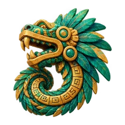 Feather Serpent Ornament